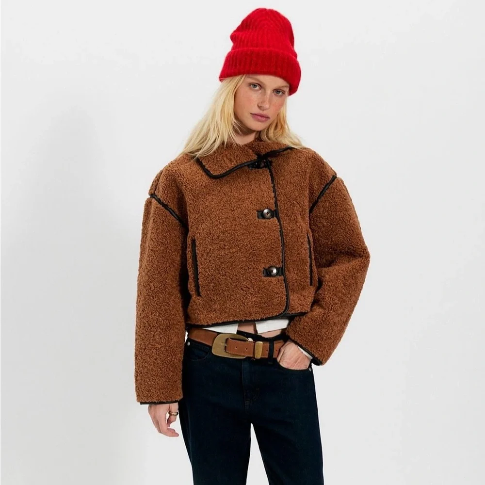 Blank NYC Dirt Road Jacket from Free People website - Brown - Size M (Women’s) - Picture 3 of 11